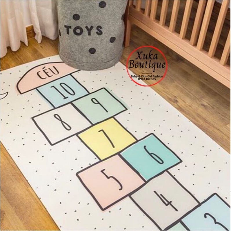 Thảm Trải Sàn Trò Chơi Cho Bé - Thảm Nhảy Lò Cò Trẻ Em