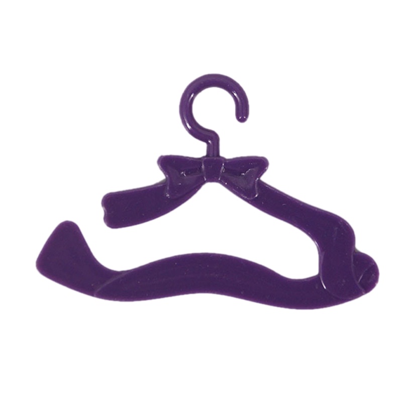 Set 20 Móc Treo Quần Áo Búp Bê Bằng Nhựa