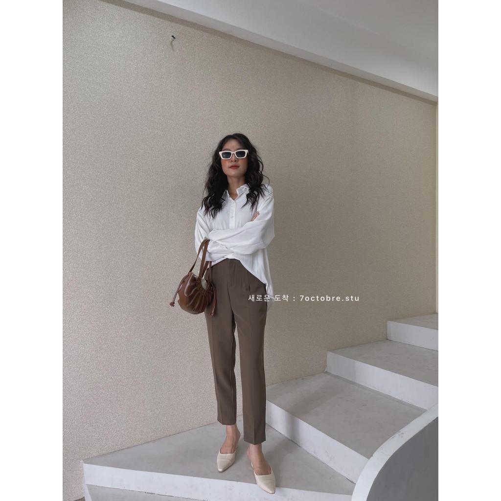 Quần cúc cài baggy A038