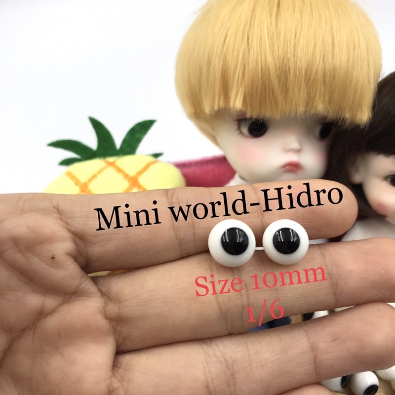 [Hàng loại 1] Mắt thủy tinh cho búp bê BJD Mong Ming Meng Size 8mm 10mm 1/6 1/8 hand Made doll