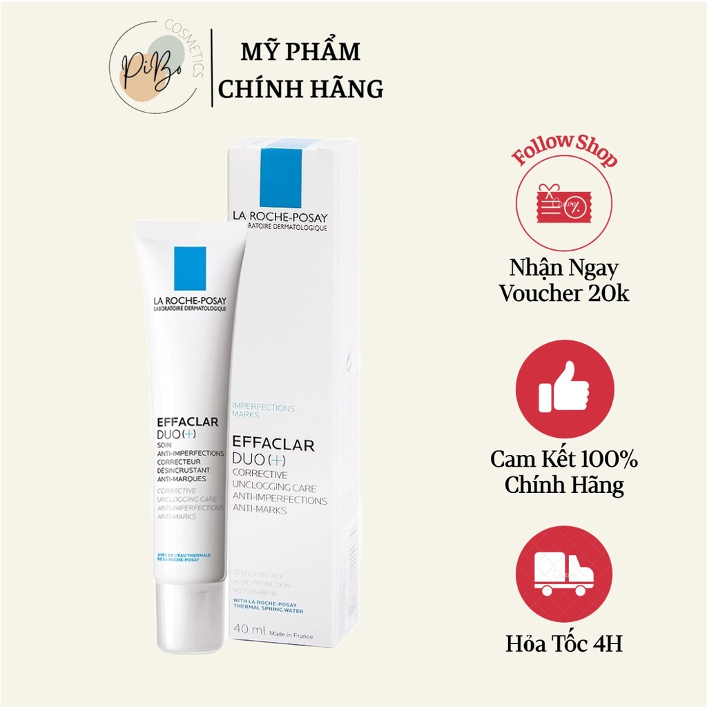 Kem mụn La Roche Posay Effaclar Duo+ 40ML