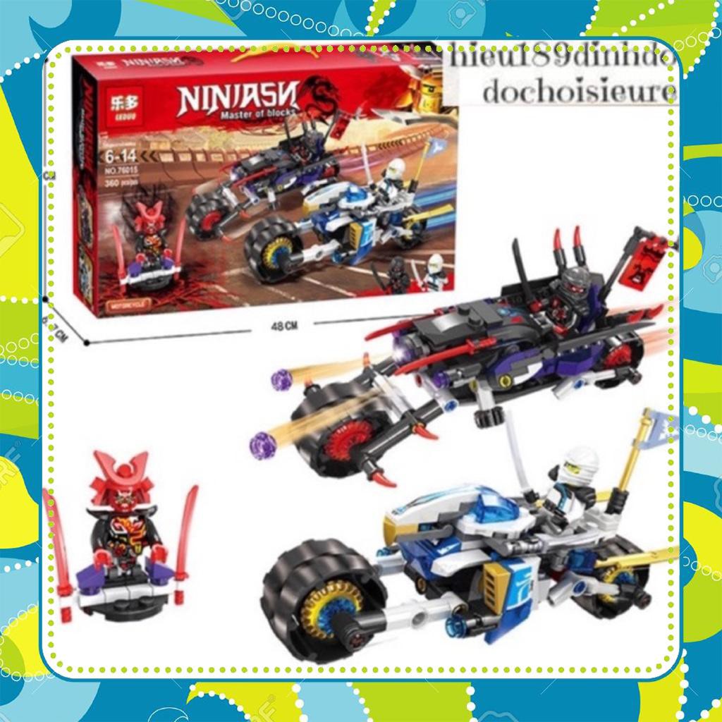 [Đồ Chơi Giá Rẻ] Lắp ráp xếp hình Lego Ninjago Movie 70639 Lele 31116 Bela 10802  Lepin 06074