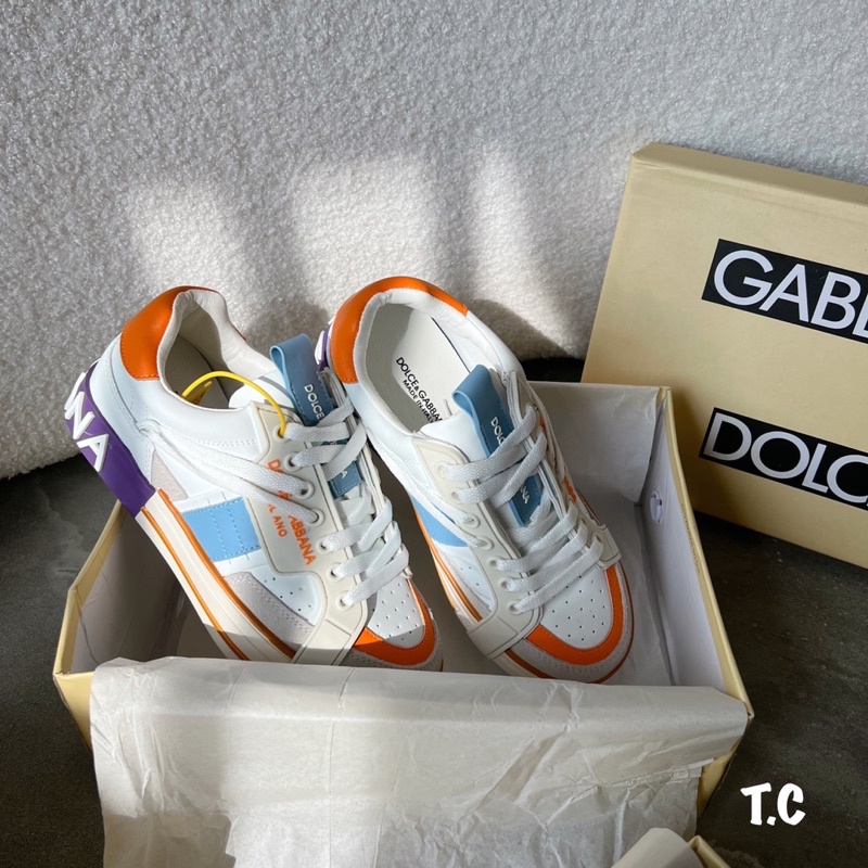 Giày thể thao dolce gabbana phối màu