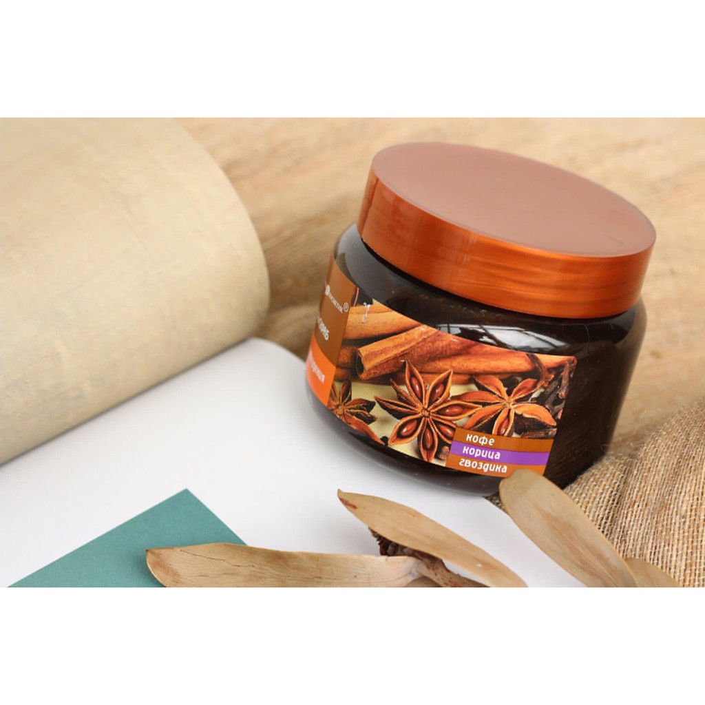 [Chính Hãng] Tẩy Da Chết Body Chiết Xuất Cà Phê Và Quế Hồi EXCLUSIVECOSMETIC 380g Mẫu Mới | BigBuy360 - bigbuy360.vn