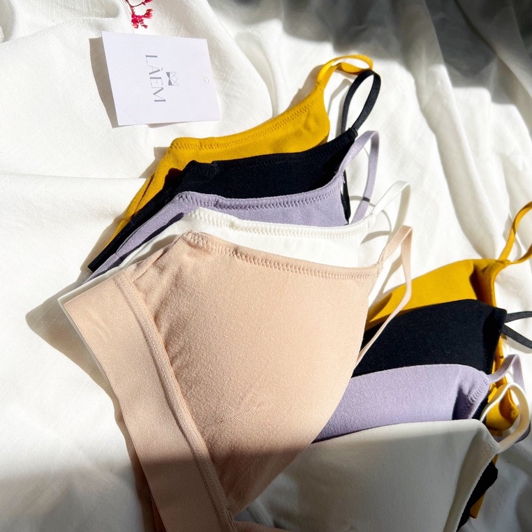 Áo Lót Không Gọng Cao Cấp Cotton 100% Tự Nhiên SIA by LÀEM