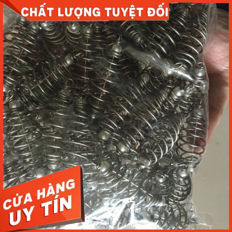 Chia thẻo câu đài Lò xo lăng xê cần câu cá buộc thép không rỉ siêu bền