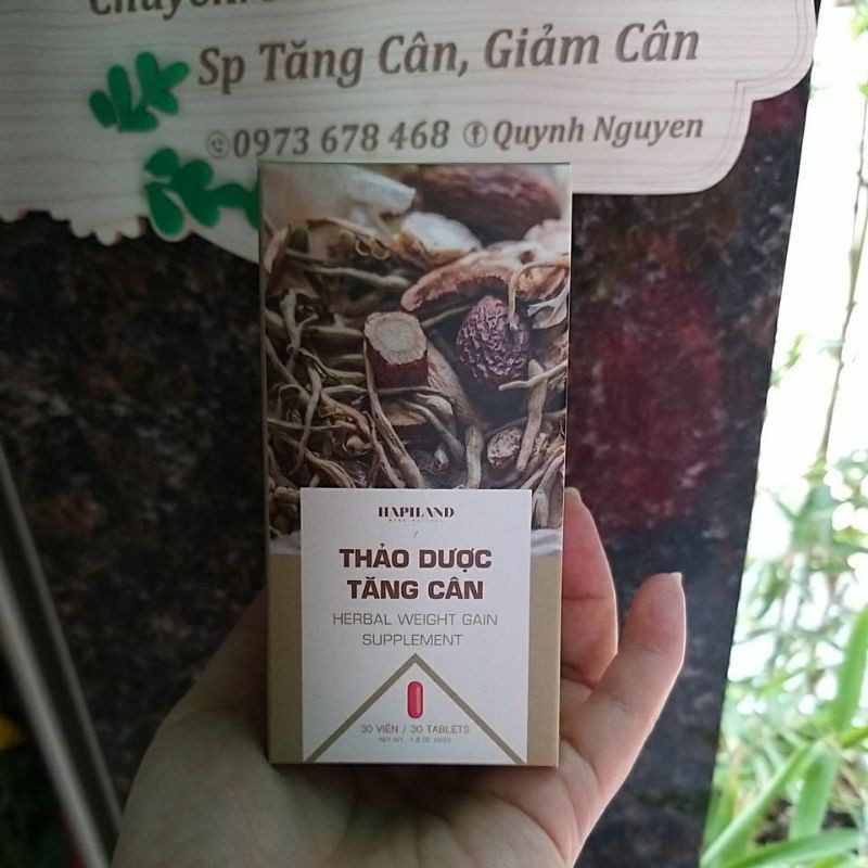 Thảo dược tăng cân 01 hộp/ 30 viên