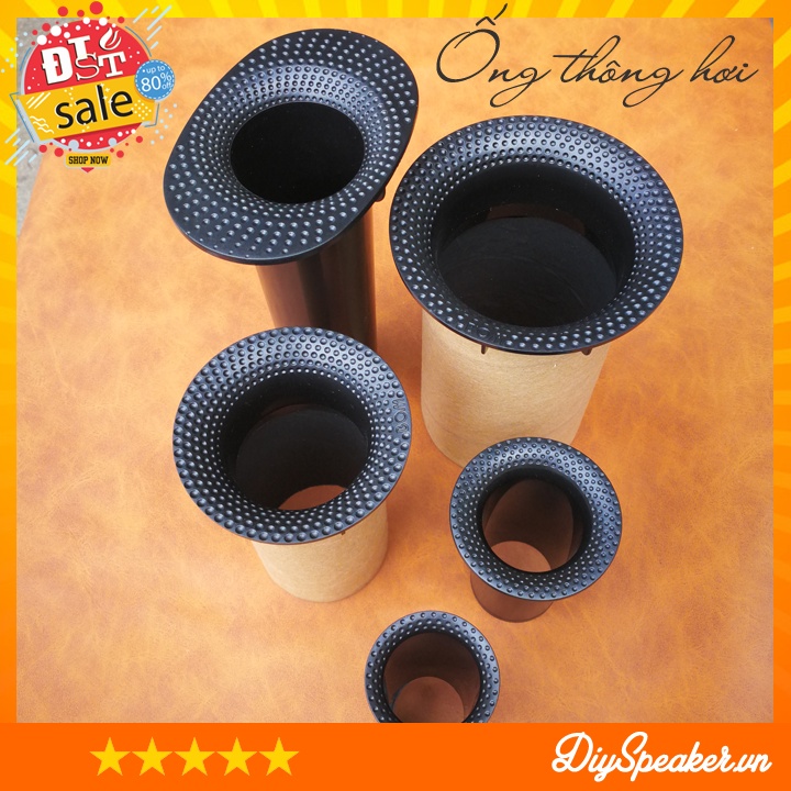 Ống thông hơi cho loa từ 3 inch đến 12 inch. Chế loa siêu bass, tăng âm trầm từ DiySpeaker