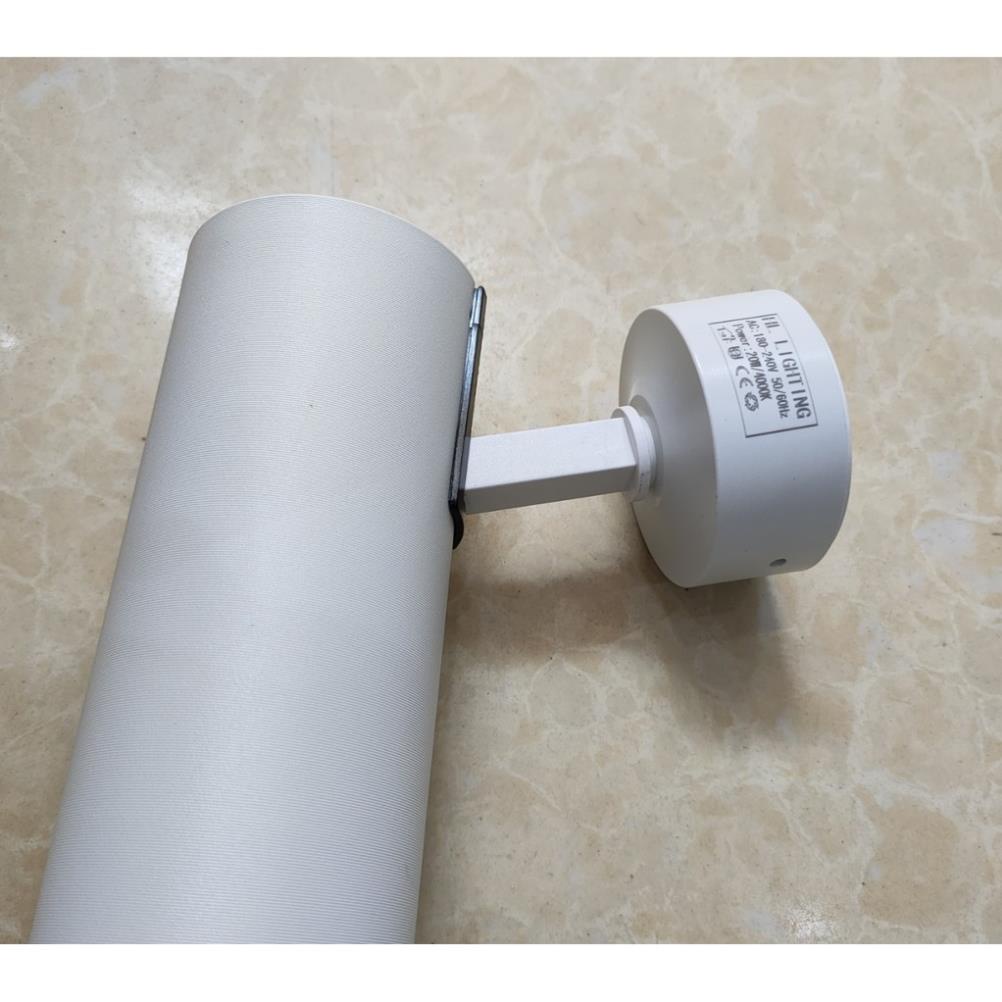 Combo 10 đèn LED Rọi Ống Bơ 20W ốp trần, tường, đèn soi tranh, đèn trang trí