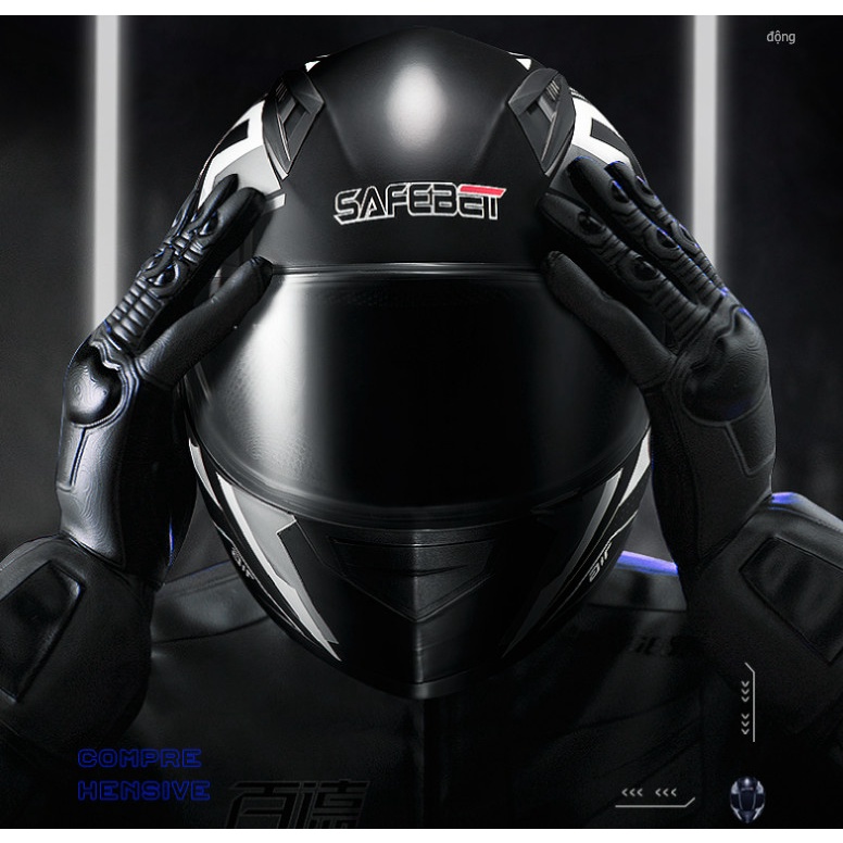 Mũ bảo hiểm fullface SAFEBET mẫu mới 2022