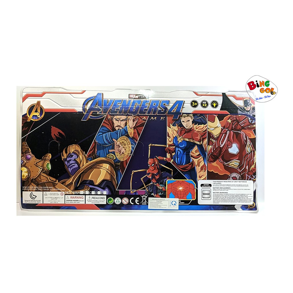 Vĩ 05 siêu nhân Avengers có đèn