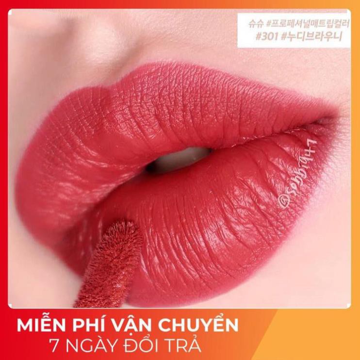 [FREESHIP] Son Kem Lì Chou Chou Professional Matt Lip Color màu 301