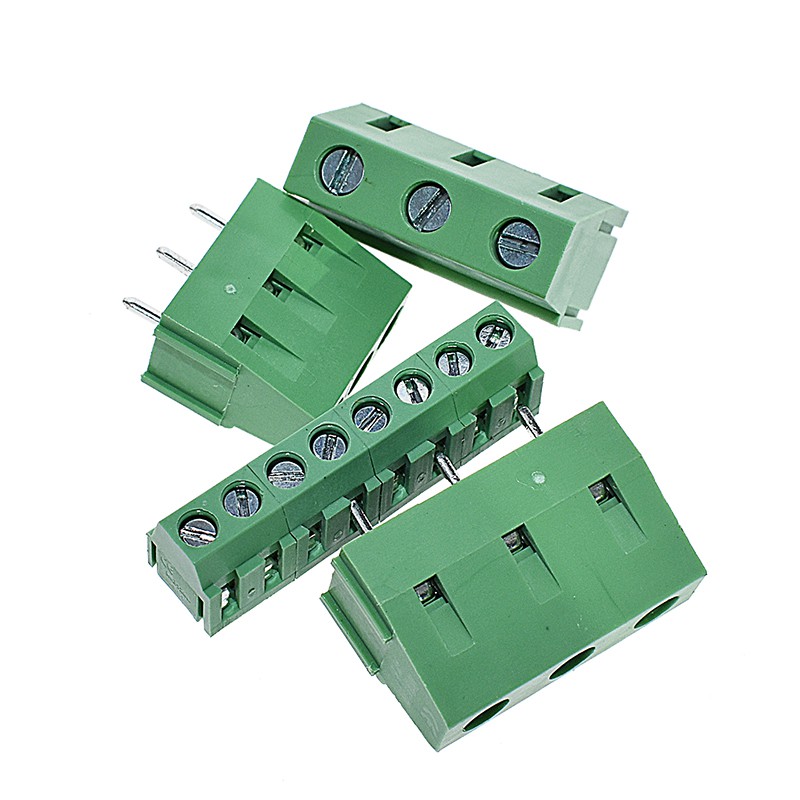 Bộ 5 Thiết Bị Đầu Cuối Kf128-2P Kf128-3P 3.81 5.0 7.5 2.54mm Pcb Kf120-2.54 Dg308 Mg128