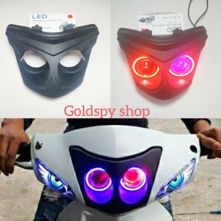 Pha đèn mắt cú Wave, Ex150...