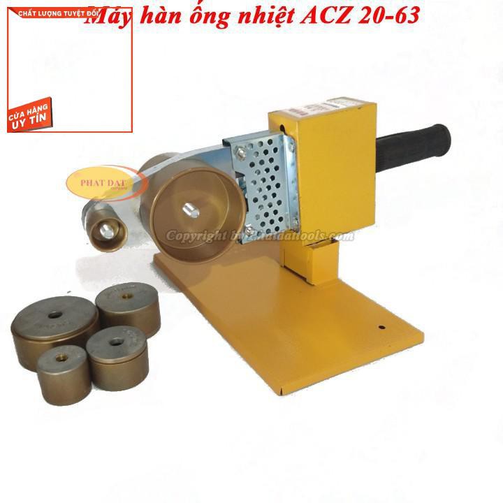 Điện máy Minh Đức - Tổng kho bán buôn bán lẻ Máy Hàn Ống Nhiệt PPR ACZ 20-63 600W-Có Điều Chỉnh Nhiệt Độ Hàn 0-300 độ-Ch