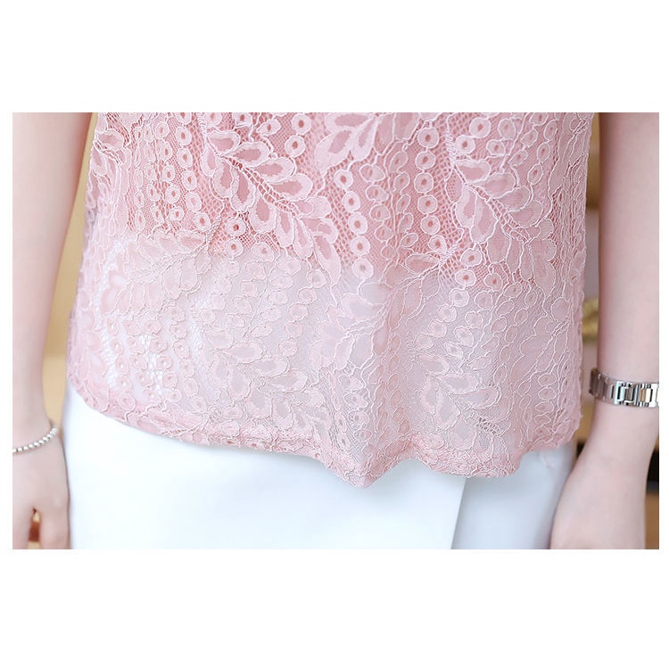 Áo Sơ Mi Voan Ngắn Tay Thời Trang Mùa Hè Dành Cho Nữ