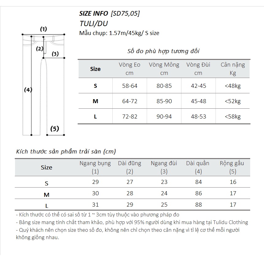 Quần Jean Ống Đứng Nữ TULIDU Xẻ Tà Lưng Cao Chất Mềm Mịn Co Giãn 4 Chiều Quần Ống Đứng | BigBuy360 - bigbuy360.vn