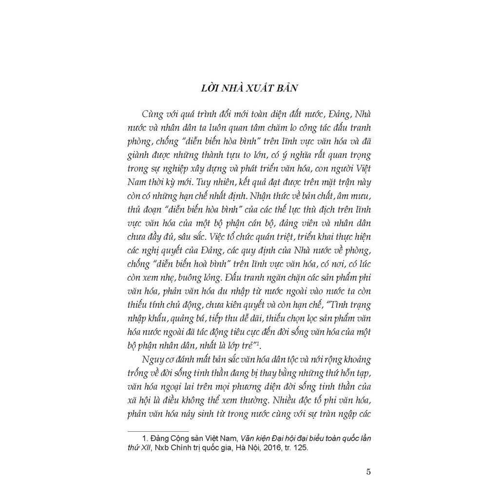 Sách - Phòng, Chống "Diễn Biến Hòa Bình" Trên Lĩnh Vực Văn Hóa | BigBuy360 - bigbuy360.vn