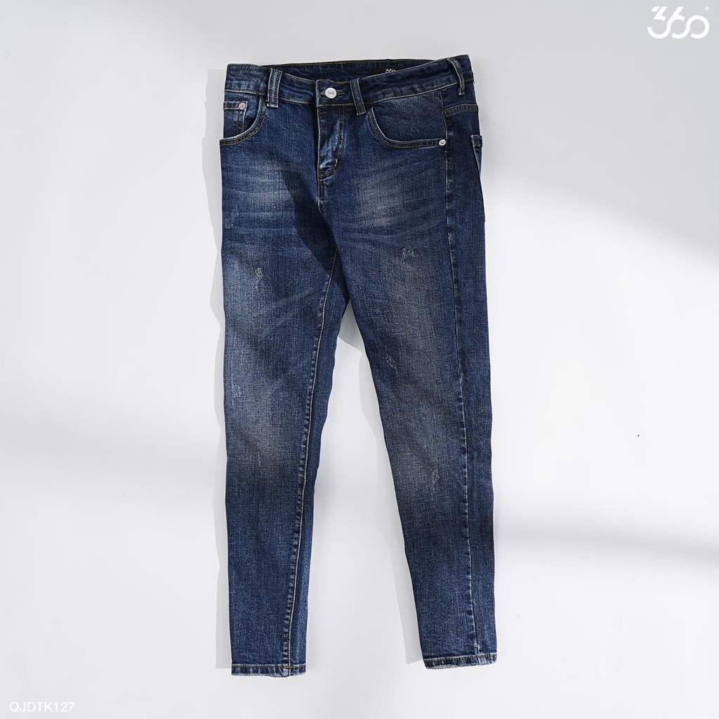 Quần jean nam cao cấp thương hiệu 360 Boutique - QJDTK127 | BigBuy360 - bigbuy360.vn