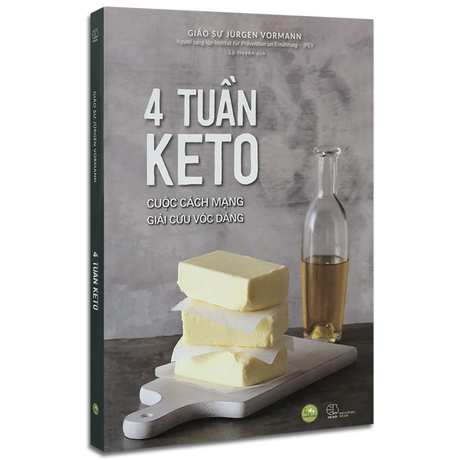 Sách - 4 Tuần Keto - Cuộc Cách Mạng Giải Cứu Vóc Dáng