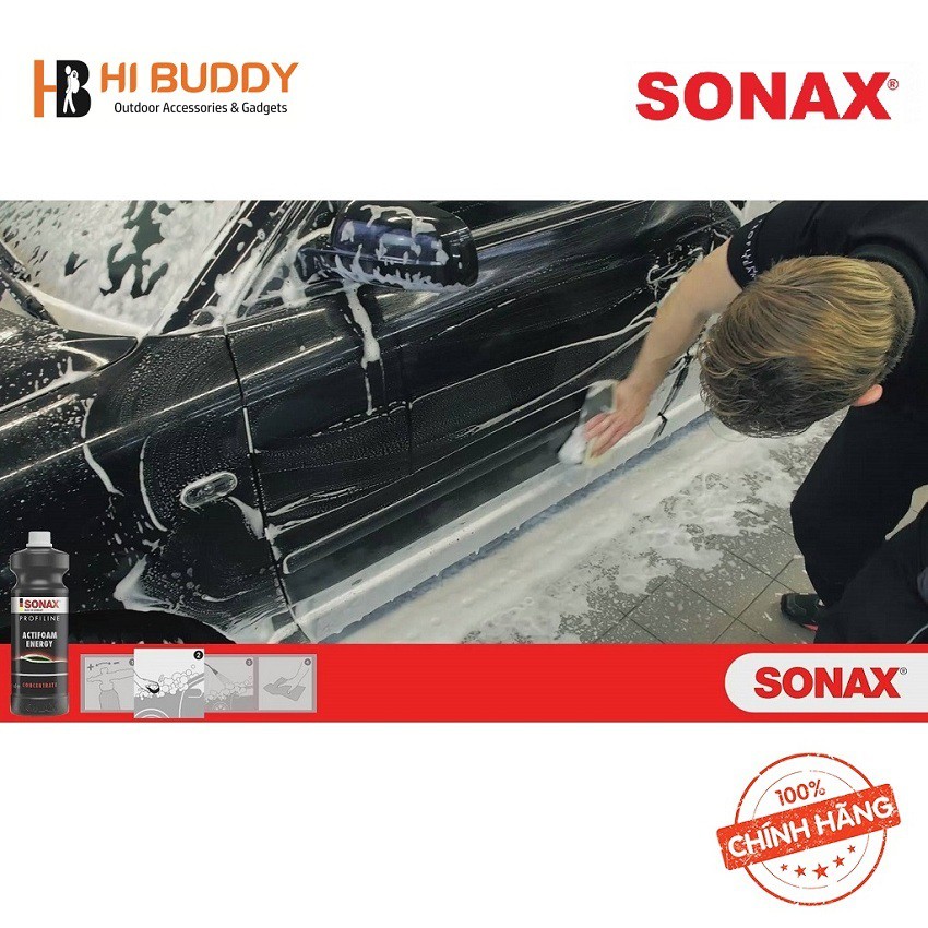 Nước Rửa Xe Bọt Tuyết SONAX Profiline ActiFoam Energy 618300 -1 lít