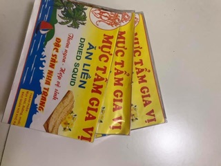 Mực tẩm gia vị