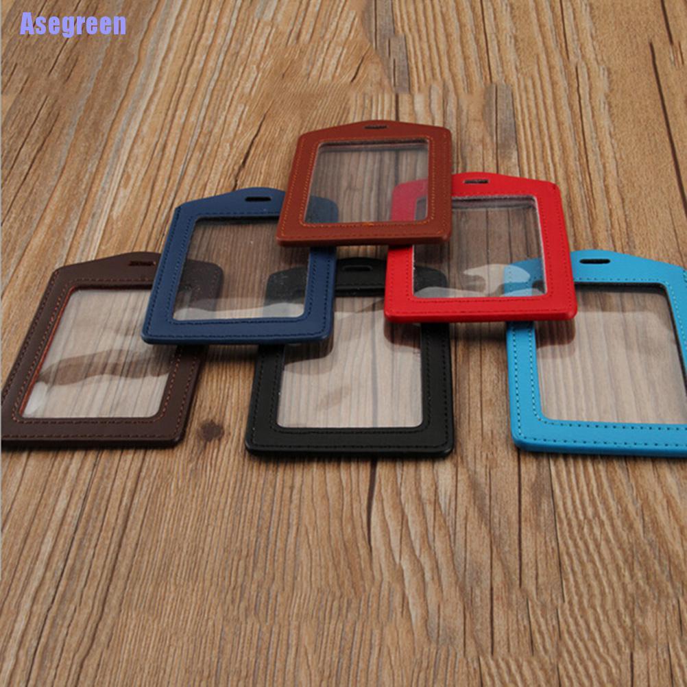 Hộp Đựng Thẻ Bằng vinyl Trong Suốt Viền Màu Tiện Dụng