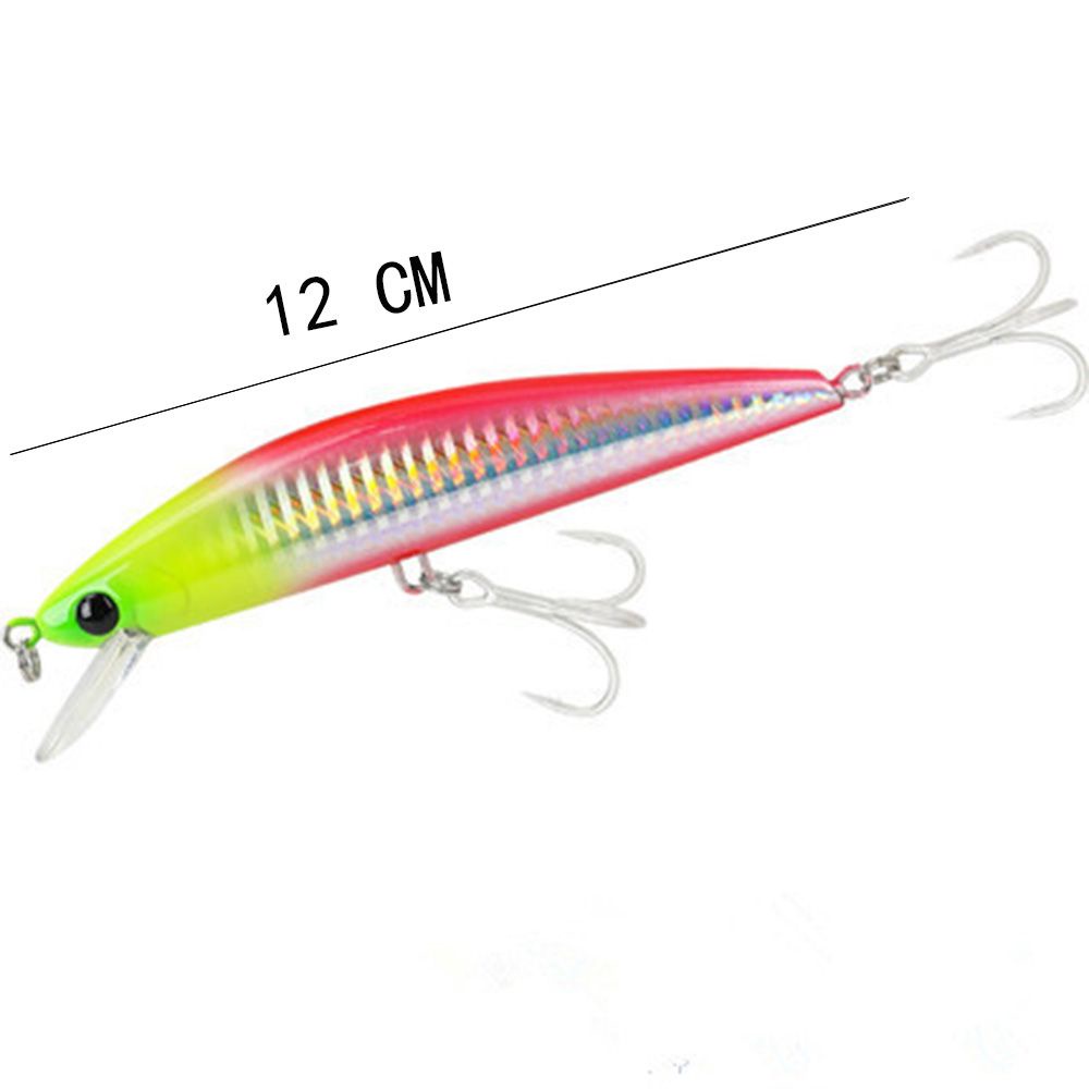 Mồi Câu Cá Giả 120MM/40g Chất Liệu Cứng Chuyên Nghiệp