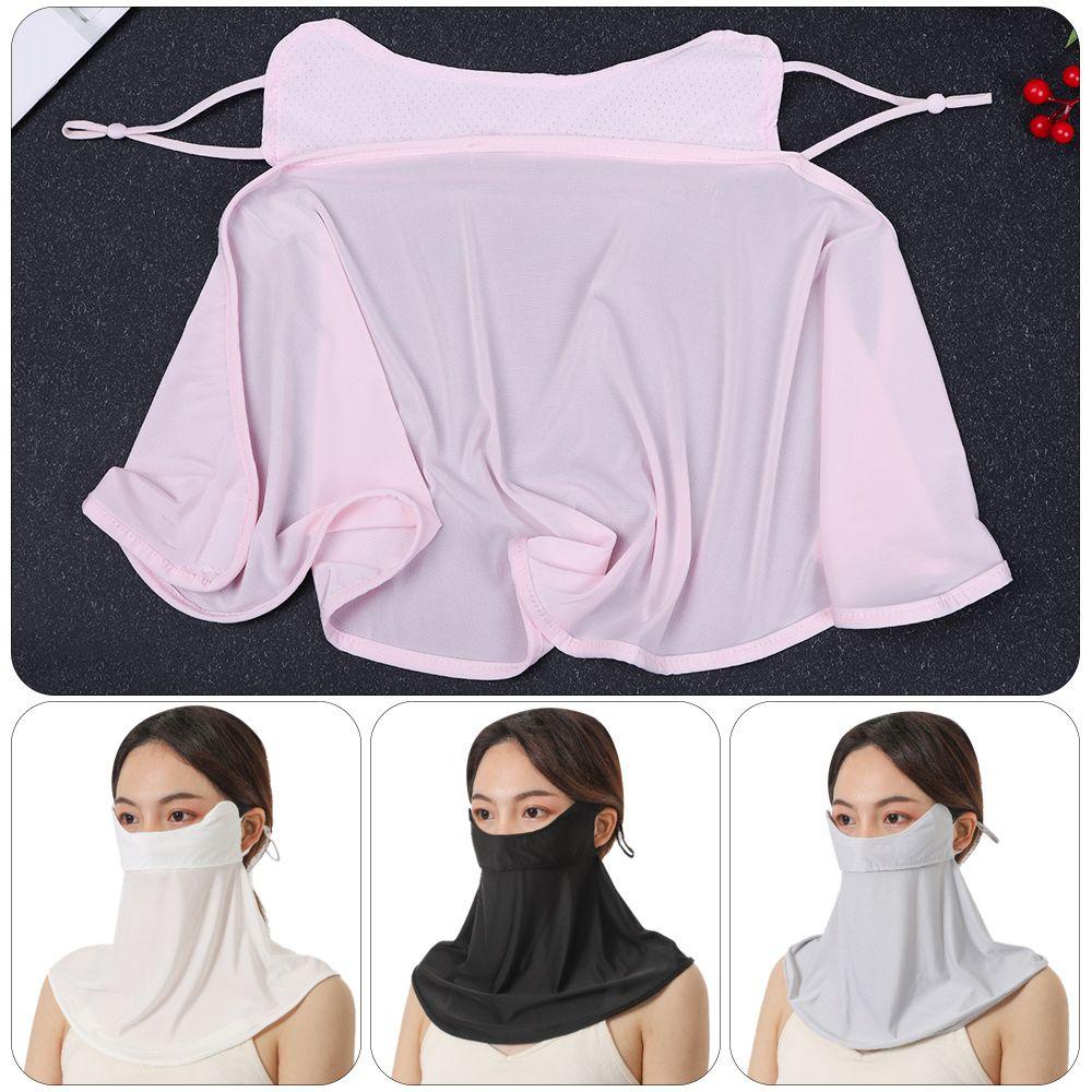 Khẩu Trang Bảo Vệ Cổ Chống Tia UV Thoáng Khí Có Thể Giặt