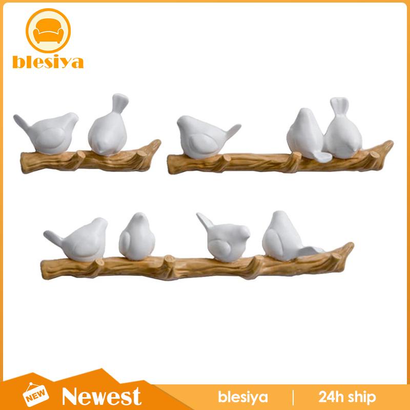 Set 2 Móc Treo Đồ Hình Chú Chim 3D Dễ Thương