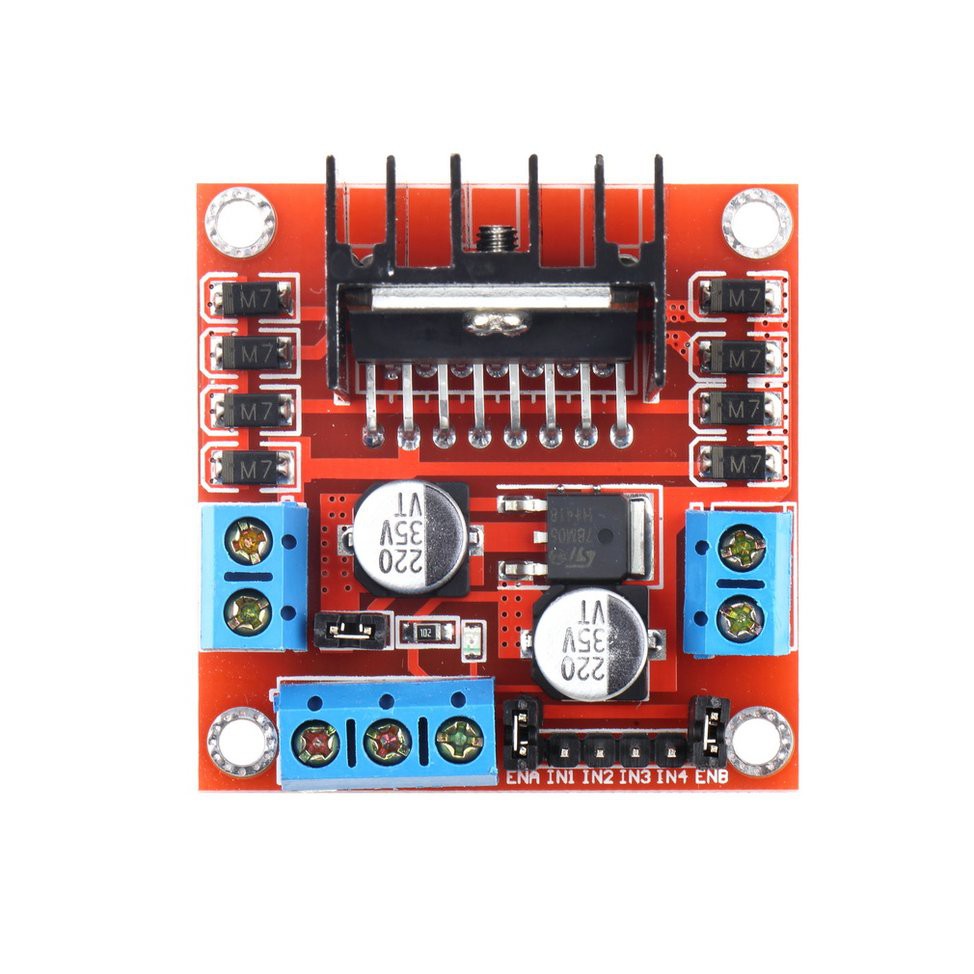 Mô Đun Điều Khiển Động Cơ Bước 2 H L298N Cho Arduino