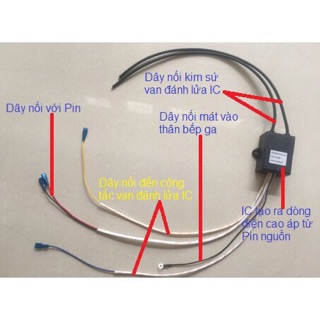 IC Điện tử đánh lửa bếp ga 2 lò