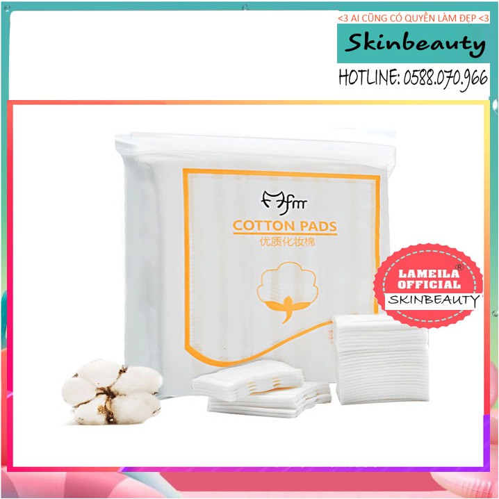 Bông Tẩy Trang 3 Lớp Bông Tự Nhiên Bo Viền Cotton Pads Siêu Tiết Kiêm Hàng Nội Địa Trung 222 Miếng | BigBuy360 - bigbuy360.vn