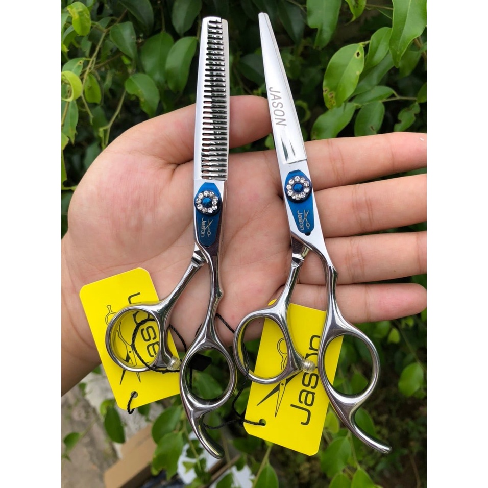 Bộ Kéo Cắt Tóc Chính Hãng JASON03 Thép Nhật Cao Cấp