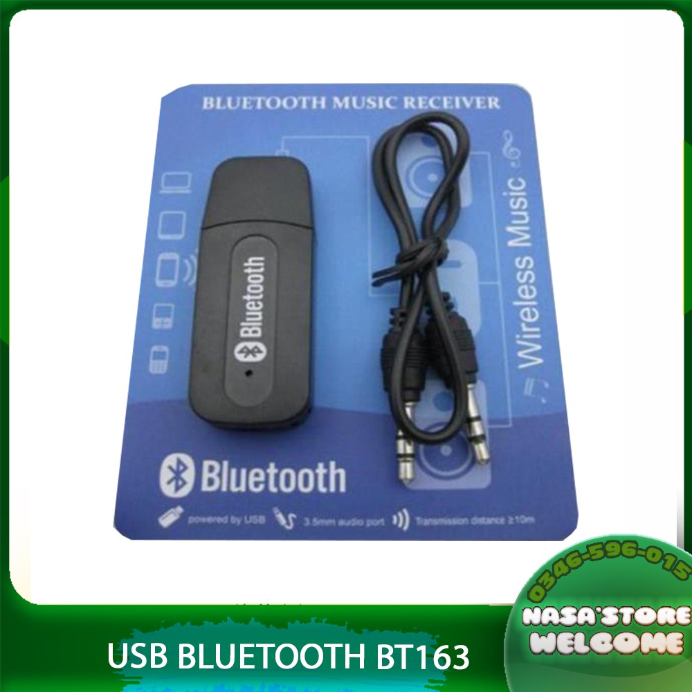 USB bluetooth BT163 Biến Loa Thường Thành Loa Bluetooth