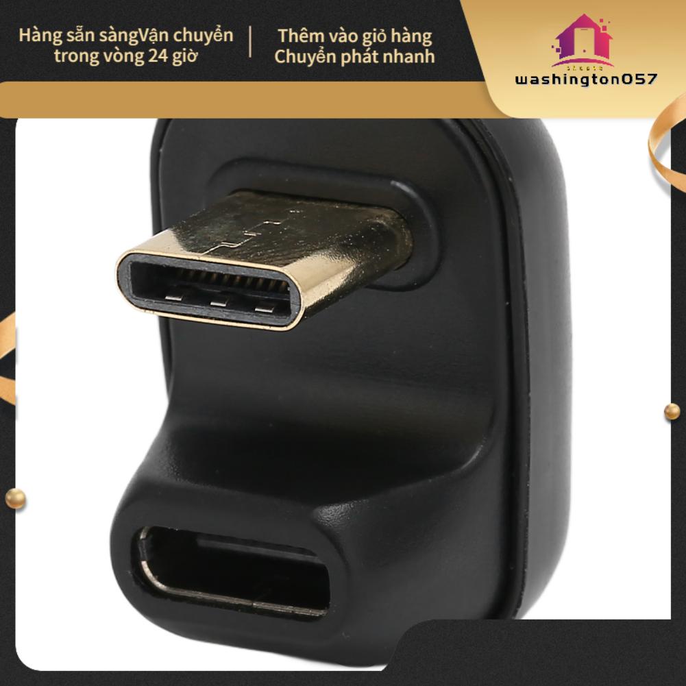 Washington057 Washington057 Bộ chuyển đổi Loại C Nữ sang Nam Hỗ trợ đa chức năng 40Gbps Truyền dữ liệu 8K ở 60Hz PD100W