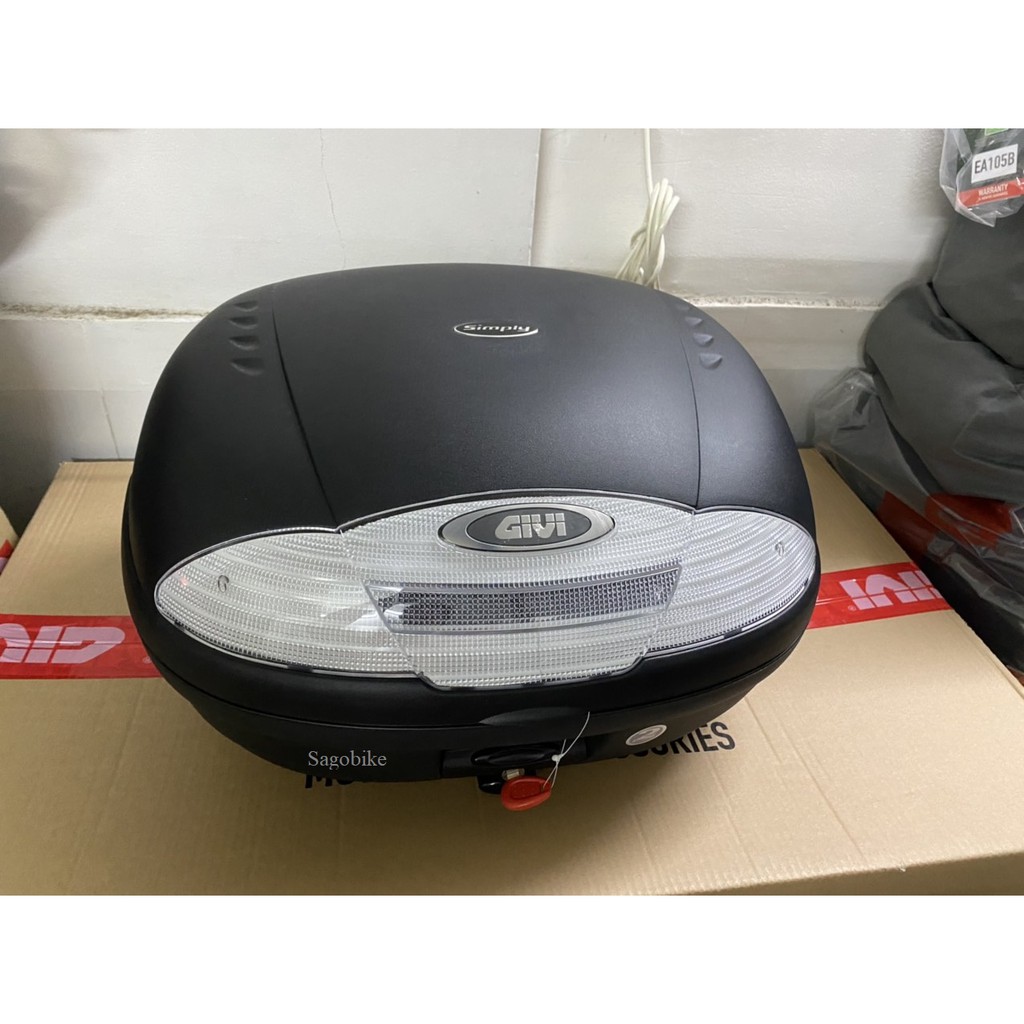Thùng Givi E450NT, thùng sau xe máy 45 lit, chính hãng Givi bảo hành 2 năm