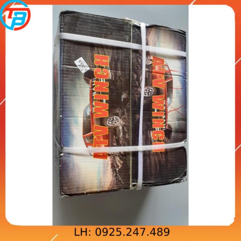 Tời điện12v  ắc quy 12v  3500lbs CÁP THÉP Thái Bình Vina