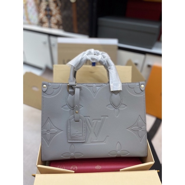 Túi Onthego mini super màu xám size 28cm