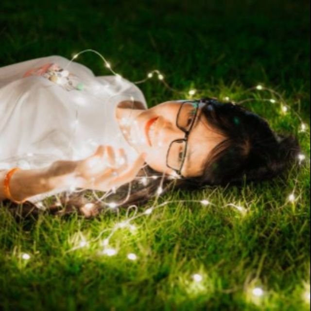 Đèn đom đóm - đèn fairy light 1m-2m chạy pin AA