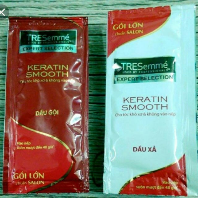 Combo khách đặt hàng Dầu gội Tresemme dạng gói