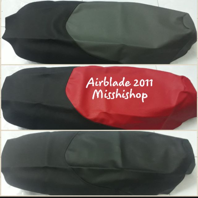 Áo yên xe Airblade 2011 - 2012 tặng kèm bọc chân chống xe