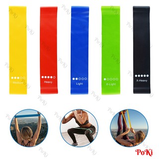 Bộ 5 dây đàn hồi miniband đa năng, tập Yoga, tập Gym cao cấp - POKI
