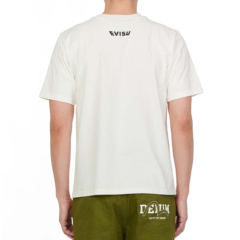 EVISU Áo Thun Nam Tay Ngắn In Hình Seagull 1ESOTM9TS552XX