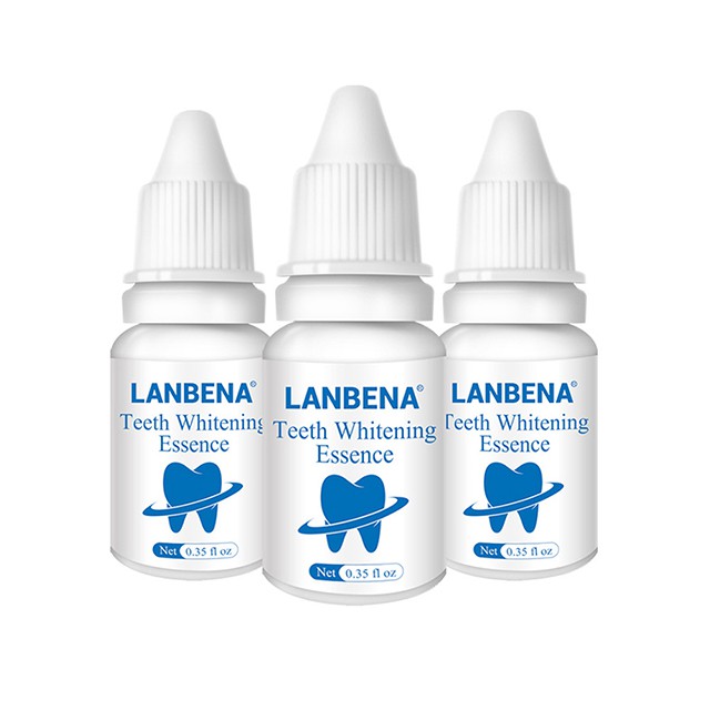 Tinh Chất Tẩy Trắng Răng Làm Sạch Răng LANBENA Teeth Whitening Essense Chai 10 ml