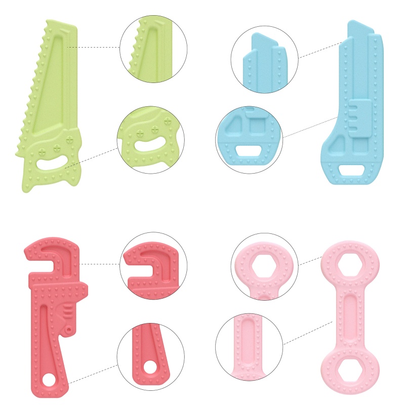 Bàn Chải Đánh Răng Bằng Silicone Cho Bé