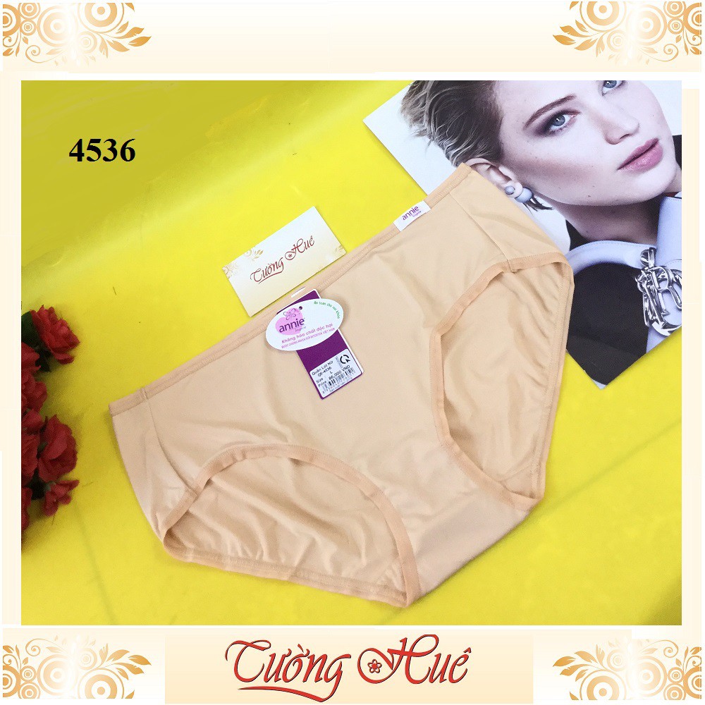 Quần lót nữ annie QE 4536 trơn lưng cao.