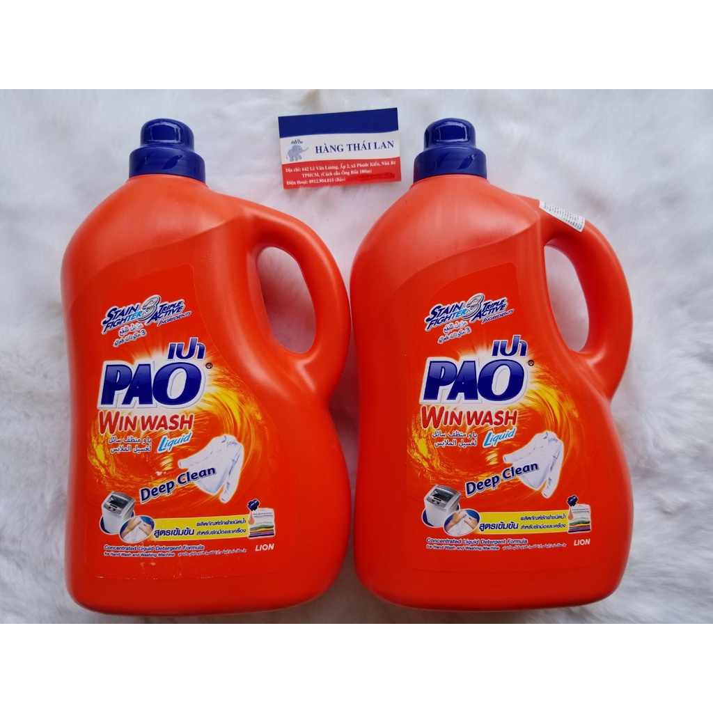 Nước giặt Pao Win Wash Thái Lan 3000ml