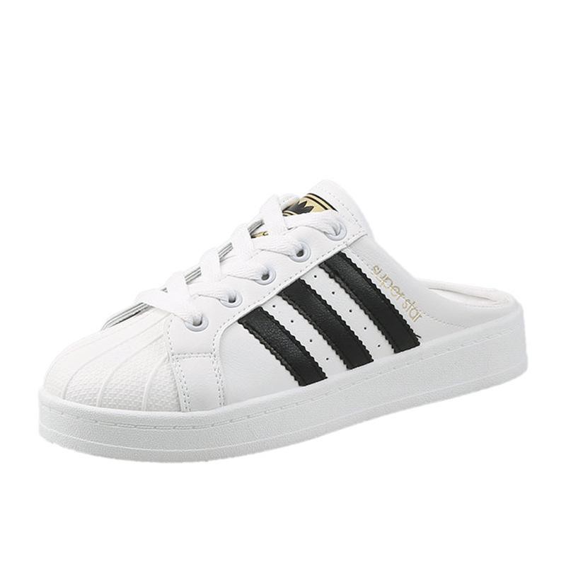 Giày nữ superstar, giày lười nữ hở gót | BigBuy360 - bigbuy360.vn