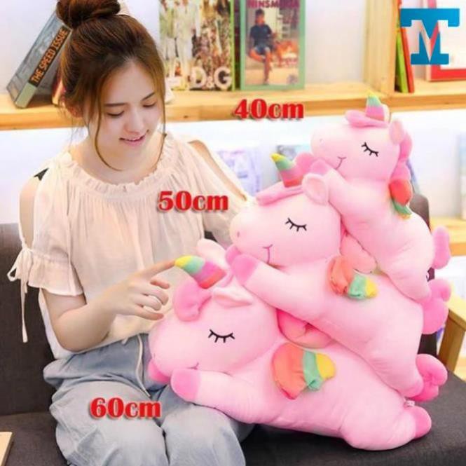 Gấu bông ngựa pony 40cm [Freeship giao nhanh Hồ Chí Minh]